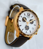 Tissot Quickster Chronograph Silver Dial Watch For Men - T095.417.36.037.01 Buy Now By Tissot