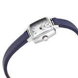 Tissot Lovely Square Silver Dial Blue Leather Strap Watch For Women - T058.109.16.031.00 Buy Now By Tissot