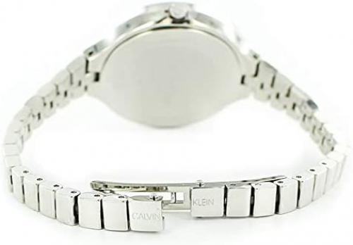 Calvin Klein Lively Silver Dial Silver Steel Strap Watch for Women - K4U23126 Buy Now By Calvin Klein