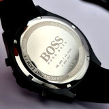 Hugo Boss Velocity Black Dial Black Rubber Strap Watch for Men - 1513720 Buy Now By Hugo Boss