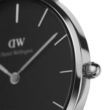 Daniel Wellington Classic Petite York Black Dial Brown Leather Strap Watch For Women - DW00100238 Buy Now By Daniel Wellington
