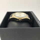 Marc Jacobs Baby Dave Gold Dial Black Leather Strap Watch for Women - MBM1264 Buy Now By Marc Jacobs