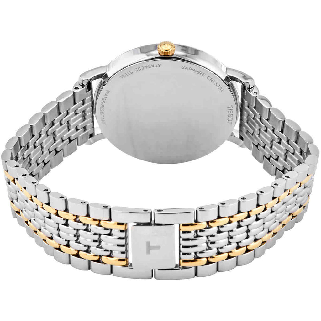 Tissot Everytime Medium White Dial Two Tone Mesh Bracelet Watch For Men - T109.410.22.033.00 Buy Now By Tissot