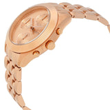 Marc Jacobs Peeker Chronograph Rose Gold Dial Rose Gold Steel Strap Watch for Women - MBM3394 Buy Now By Marc Jacobs