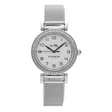 Coach Madison White Dial Silver Mesh Bracelet Watch for Women - 14502651 Buy Now By Coach