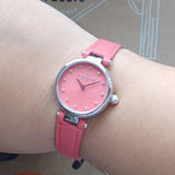 Coach Park Pink Dial Pink Leather Strap Watch for Women - 14503536 Buy Now By Coach