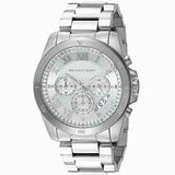 Michael Kors Brecken Chronograph Silver Dial Silver Steel Strap Watch For Women - MK8562 Buy Now By Michael Kors