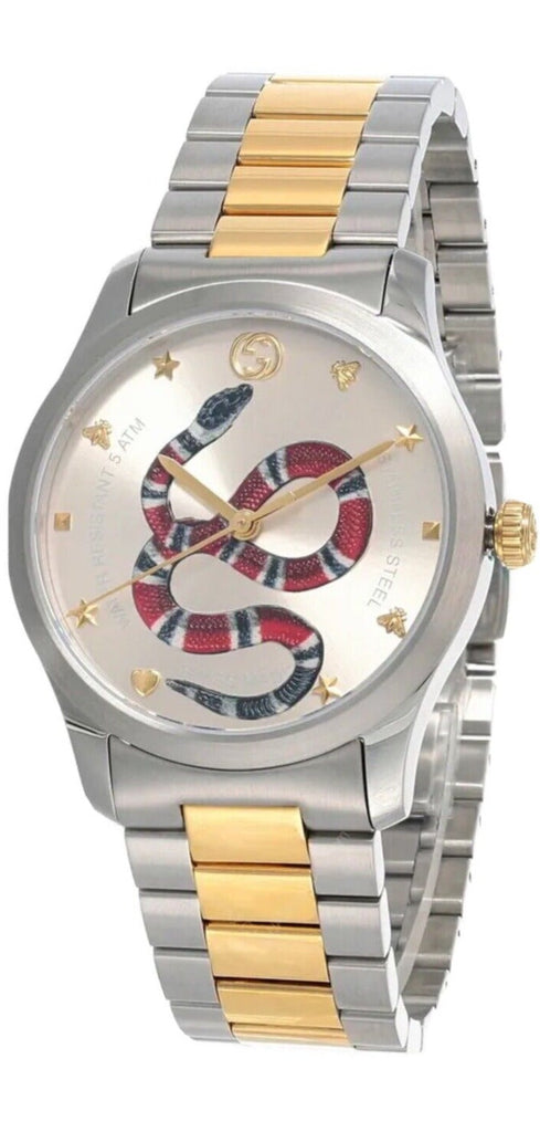 Gucci G Timeless Quartz Silver Dial Silver Steel Strap Watch For Women - YA1264075 Buy Now By Gucci