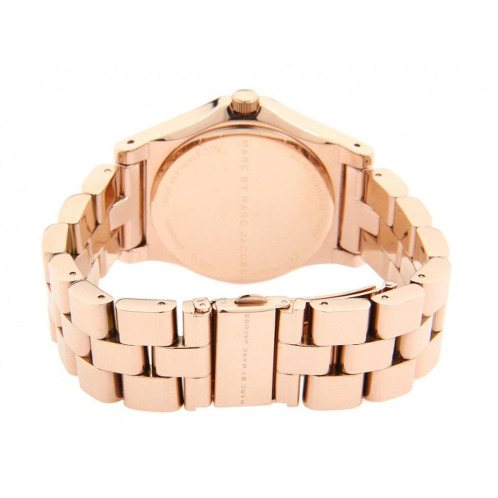 Marc Jacobs Rivera White Dial Rose Gold Steel Strap Watch for Women - MBM3138 Buy Now By Marc Jacobs