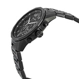 Armani Exchange Drexler Chronograph Black Dial Black Steel Strap Watch For Men - AX2601 Buy Now By Armani Exchange