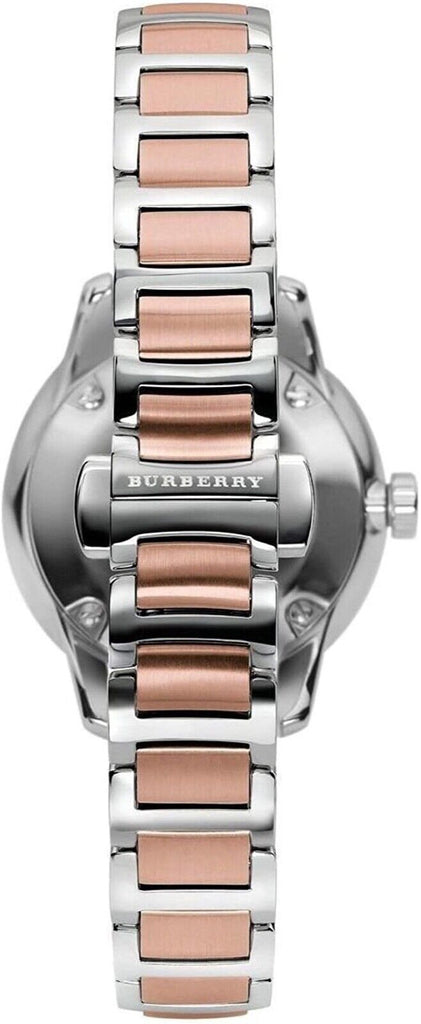 Burberry The Classic Rose Gold Dial Two Tone Steel Strap Watch for Women - BU10117 Buy Now By Burberry