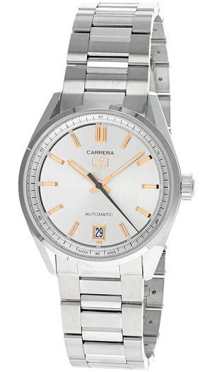 Tag Heuer Carrera Date Silver Dial Silver Steel Strap Watch for Women - WBN2310.BA0001 Buy Now By Tag Heuer