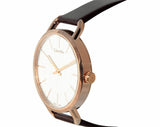 Calvin Klein Even White Dial Brown Leather Strap Watch for Women - K7B236G6 Buy Now By Calvin Klein