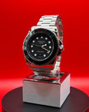 Gucci Dive Analog Black Dial Silver Steel Strap Watch For Men - YA136208 Buy Now By Gucci