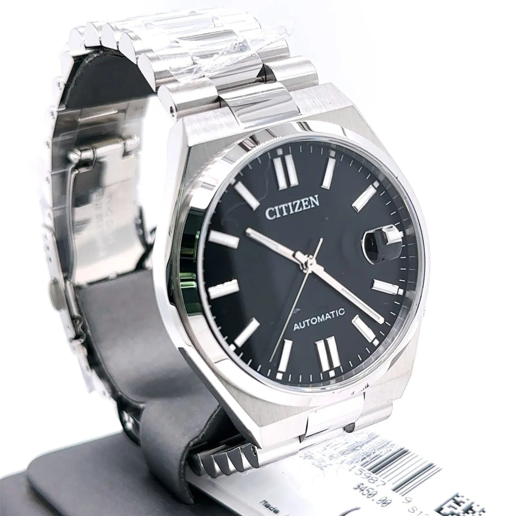 Citizen Tsuyosa Automatic Black Dial Silver Steel Strap Watch For Men - NJ0150-56E Buy Now By Citizen