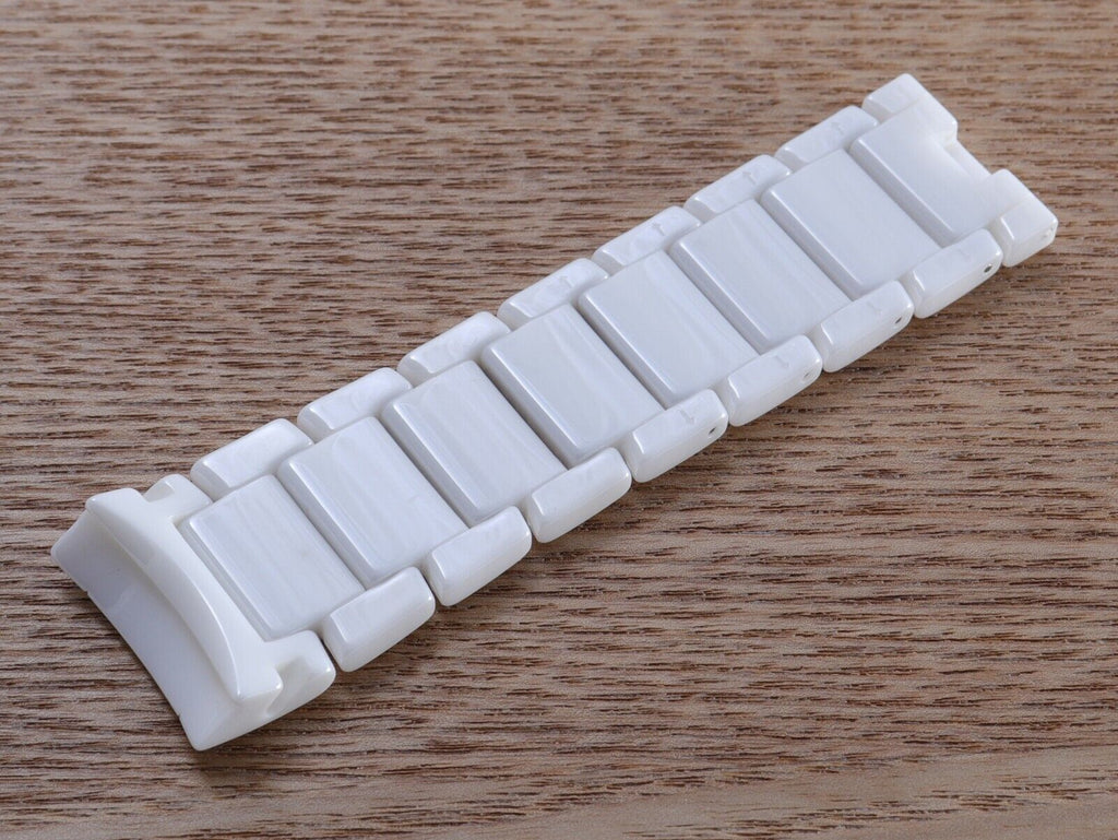 Emporio Armani Ceramica Chronograph White Dial White Strap Watch For Men - AR1453 Buy Now By Emporio Armani