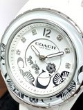 Coach Preston White Dial White Steel Strap Watch for Women - 14503464 Buy Now By Coach