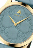 Gucci G Timeless Quartz Blue Dial Blue Leather Strap Watch For Men - YA1264097 Buy Now By Gucci