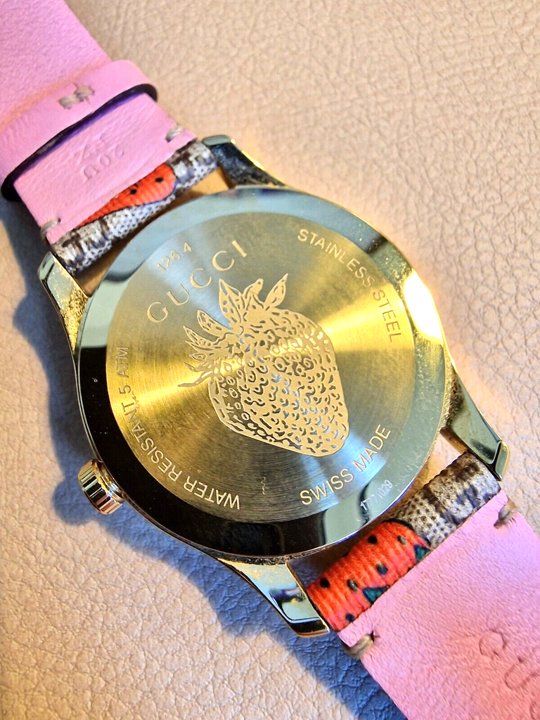 Gucci G Timeless Brown Dial Brown Leather Strap Watch For Women - YA1264133 Buy Now By Gucci