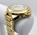 Michael Kors Camille Chronograph White Dial Gold Steel Strap Watch For Women - MK7270 Buy Now By Michael Kors