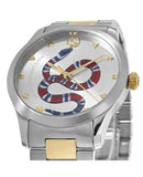 Gucci G Timeless Quartz Stainless Steel Silver Dial 27mm Watch For Women - YA126591 Buy Now By Gucci