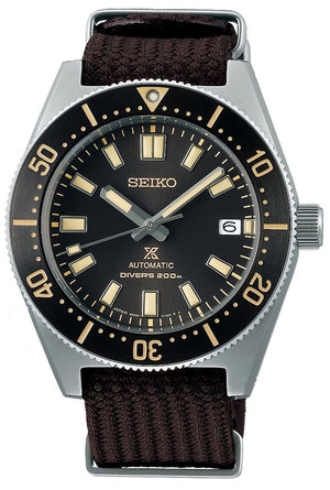 Seiko Prospex 1965 Diver’s Re-Interpretation Automatic Black Dial Brown NATO Strap Watch For Men - SPB239J1 Buy Now By Seiko