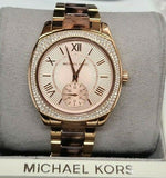 Michael Kors Bryn Rose Gold Dial Two Tone Steel Strap Watch For Women - MK6276 Buy Now By Michael Kors