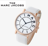 Marc Jacobs Roxy White Dial White Leather Strap Watch for Women - MJ1561 Buy Now By Marc Jacobs