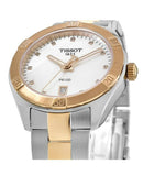 Tissot PR 100 Sport Chic Diamonds Mother of Pearl Dial Two Tone Steel Strap Watch for Women - T101.910.22.116.00 Buy Now By Tissot