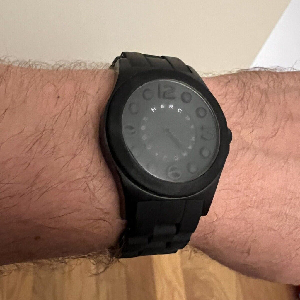 Marc Jacobs Pelly Black Dial Black Silicone Strap Watch for Women - MBM2531 Buy Now By Marc Jacobs