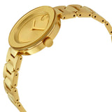 Movado Bold Gold Dial Gold Steel Strap Watch For Women - 3600382 Buy Now By Movado