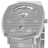 Gucci Grip Quartz Silver Dial Silver Steel Strap Watch For Women - YA157401 Buy Now By Gucci
