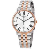 Tissot T Classic Carson Premium Silver Dial Two Tone Steel Strap Watch For Men - T122.410.22.033.00 Buy Now By Tissot