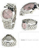 Marc Jacobs Amy Life Pink Dial Silver Steel Strap Watch for Women - MBM3300 Buy Now By Marc Jacobs