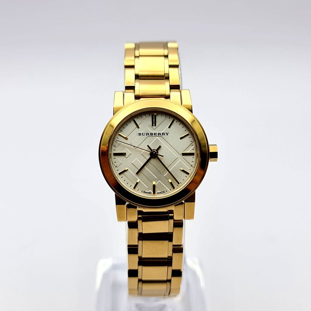 Burberry Heritage White Dial Gold Steel Strap Watch for Women - BU9203 Buy Now By Burberry
