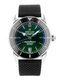 Breitling Superocean Heritage B20 Automatic 42 Green Dial Black Mesh Bracelet Watch for Women - AB2010121L1S1 Buy Now By Breitling