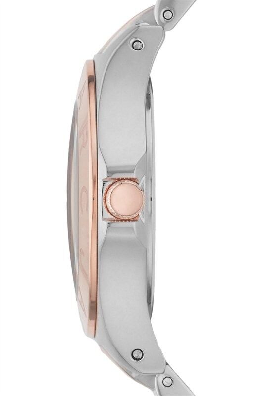 Marc Jacobs Blade Silver Dial Two Tone Steel Strap Watch for Women - MBM3129 Buy Now By Marc Jacobs