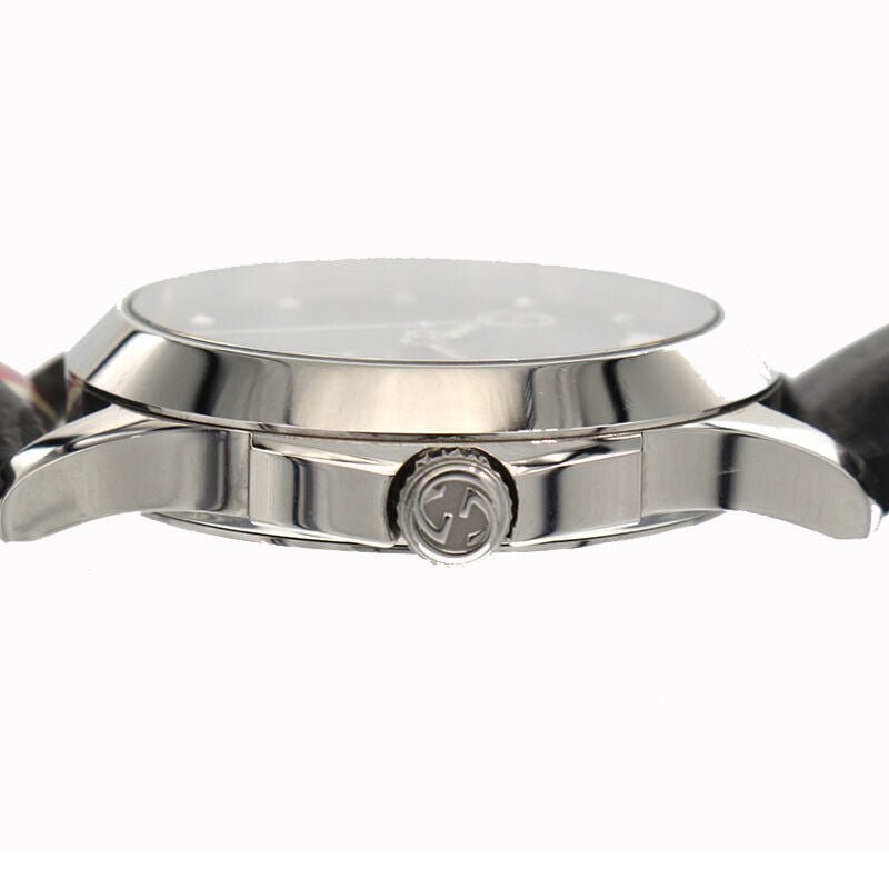 Gucci Le Marche Des Merveilles Black Dial Black Leather Strap Unisex Watch - YA1264007 Buy Now By Gucci