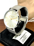 Coach Charles Silver Dial Silver Mesh Bracelet Watch for Men - 14602439 Buy Now By Coach