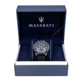 Maserati Traguardo Chronograph Black Dial Black Mesh Bracelet Watch For Men - R8873612031 Buy Now By Maserati