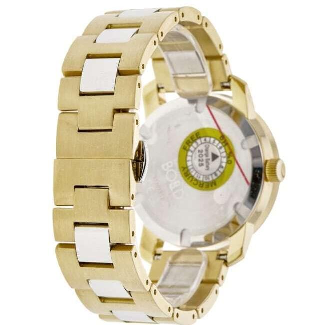 Movado Bold Silver Dial Two Tone Steel Strap Watch for Women - 3600129 Buy Now By Movado