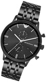 Emporio Armani Chronograph Black Dial Black Steel Strap Watch For Men - AR1934 Buy Now By Emporio Armani