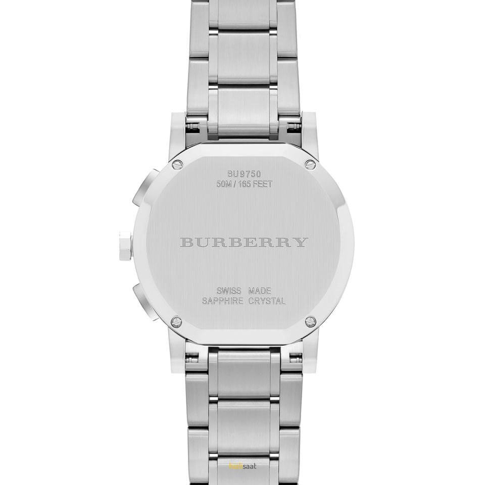 Burberry The City White Dial Silver Steel Strap Watch for Men - BU9750 Buy Now By Burberry