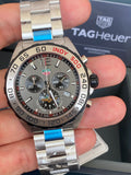 Tag Heuer Formula 1 Chronograph Indy 500 Special Edition Grey Dial Silver Steel Strap Watch for Men - CAZ1016.EB0058 Buy Now By Tag Heuer
