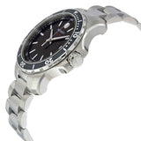 Movado Series 800 Black Dial Silver Steel Strap Watch For Men - 2600135 Buy Now By Movado