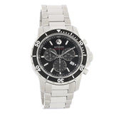 Movado Series 800 Chronograph Black Dial Silver Steel Strap Watch For Men - 2600142 Buy Now By Movado