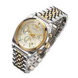 Emporio Armani Classic Chronograph White Dial Two Tone Steel Strap Watch For Men - AR0396 Buy Now By Emporio Armani