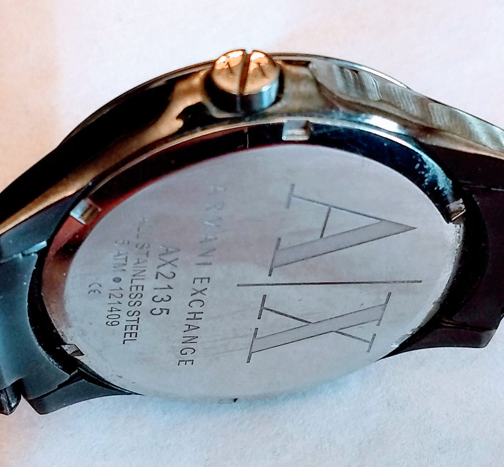 Armani Exchange Hampton Chronograph Grey Dial Grey Steel Strap Watch For Men - AX2135 Buy Now By Armani Exchange