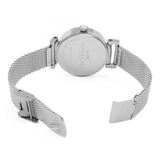 Coach Madison White Dial Silver Mesh Bracelet Watch for Women - 14502651 Buy Now By Coach