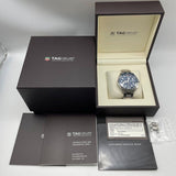 Tag Heuer Aquaracer Calibre 16 43mm Blue Dial Silver Steel Strap Watch for Men - CAY211B.BA0927 Buy Now By Tag Heuer